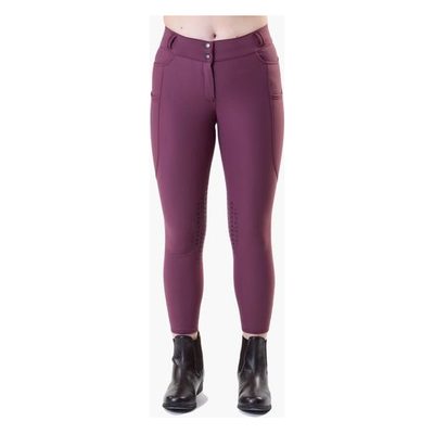 Horseware Women's Flexfit Winter Knee Grip Breeches - Celestial Purple