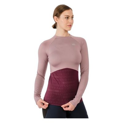 Horseware Women's Jade Crewneck Tech Baselayer - Elderberry/Purple