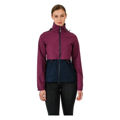 Horseware Women's Carrie Riding Jacket - Beetroot/Navy