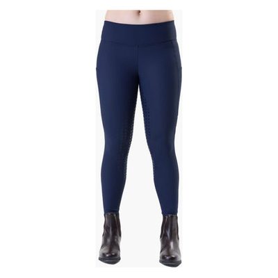 Horseware Women's Optifit Winter Full Seat Riding Tights - Navy