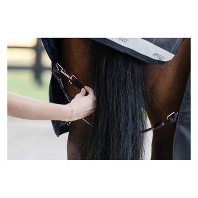 Horseware Elasticated Leg Straps - Black