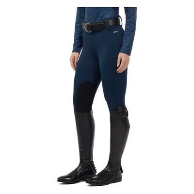 Kerrits Women's Sit Tight Wind Pro Knee Patch Tights - Nightfall