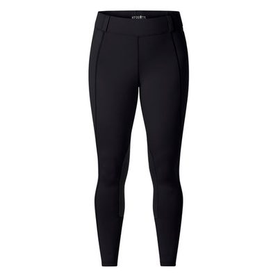 Kerrits Women's Performance Knee Patch Pocket Tights - Black