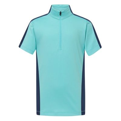 Kerrits Kids' Agility Solid Coolcore Short Sleeve Shirt - Turquoise