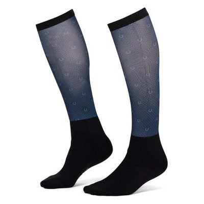 Kerrits Women's Dual Zone Boot Socks - Nightfall Lucky Dots