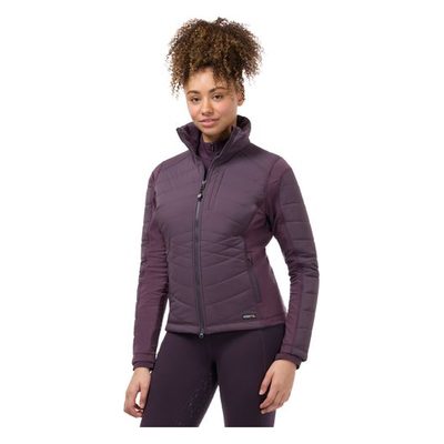 Kerrits Women's Horse Harmony Quilted Jacket - Elderberry