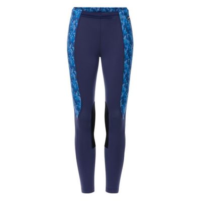 Kerrits Kids' Knee Patch Performance Tights - Regal/Oasis Lucky Cascade