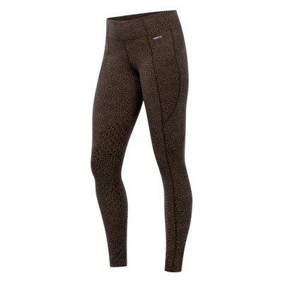 Kerrits Women's Printed Knee Patch Pocket Sport Tights - Mocha