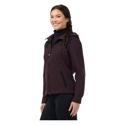 Kerrits Women's Tough & Toasty Fleece Full Zip Hoodie - Elderberry