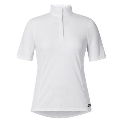 Kerrits Women's Encore Short Sleeve Show Shirt - White/Bit Of Luck