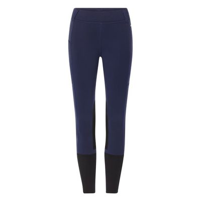 Kerrits Kids' Sit Tight Wind Pro Knee Patch Tights - Nightfall