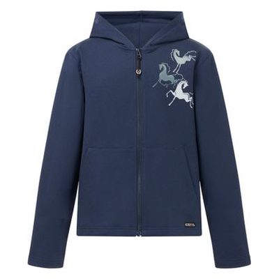 Kerrits Kids' Zip And Whinny Hoodie - Nightfall