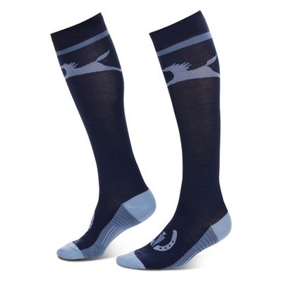 Kerrits Kids' Flying Horse Wool Knee-Hi Socks - Nightfall
