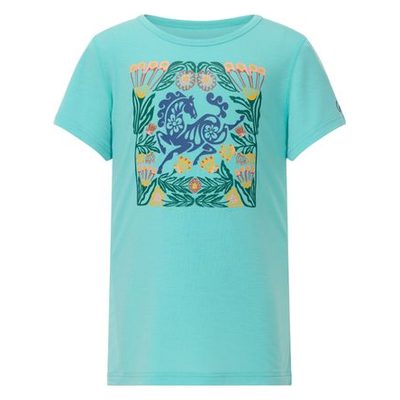 Kerrits Kids' Frolic Horse Tee - Turquoise