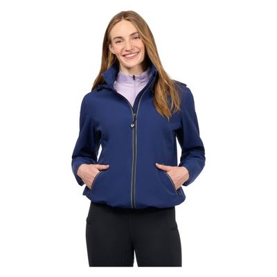 Kerrits Women's Down The Line Waterproof Jacket - Regal