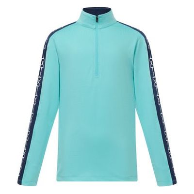 Kerrits Kids' Agility Solid Coolcore Long Sleeve Shirt - Turquoise