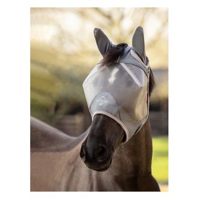 LeMieux Armourshield Pro Half Fly Mask - Gray