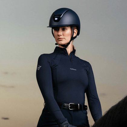 LeMieux Verv Competition Helmet - Matte Brown