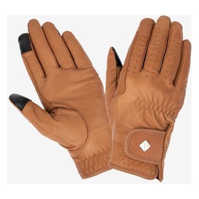 LeMieux Classic Leather Riding Gloves - Tan