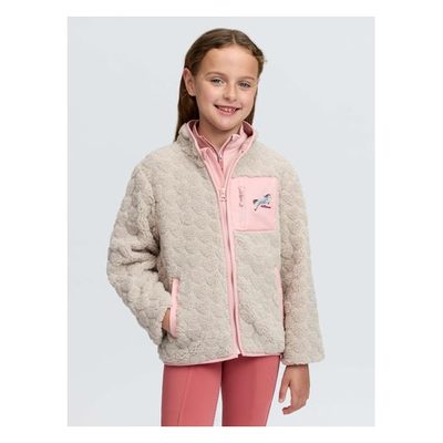 LeMieux Kids' Mini Thora Heart Fleece - Stone