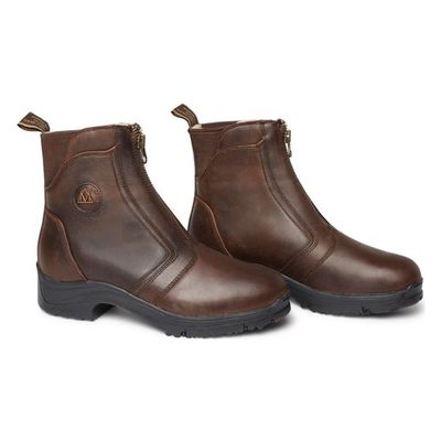 Mountain Horse Women's Snowy River Winter Zip Paddock Boot - Brown
