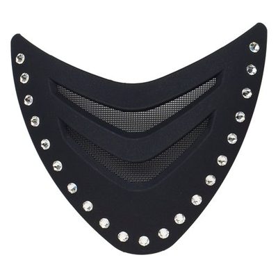 One K Crystal CCS Front Shield - Black Matte White