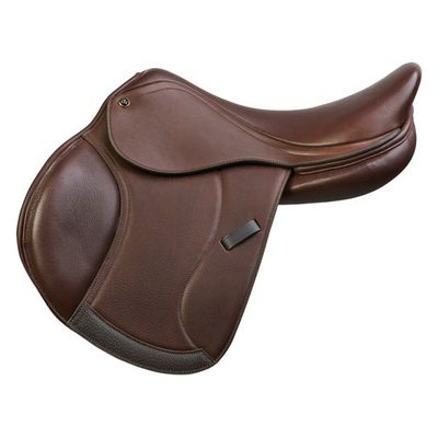 Ovation Pony Covered Leather Saddle - Brown