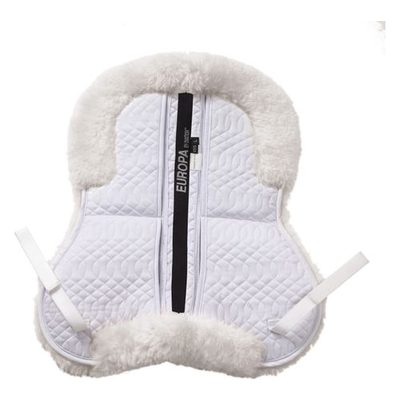 Ovation Europa Four Shim Half Pad - White/White