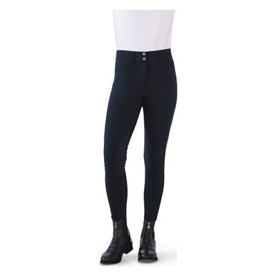 Ovation Women's Elegance Dynamic Knee Patch Breeches - Black