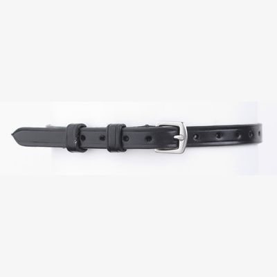Ovation Square Buckle Spur Strap - Black