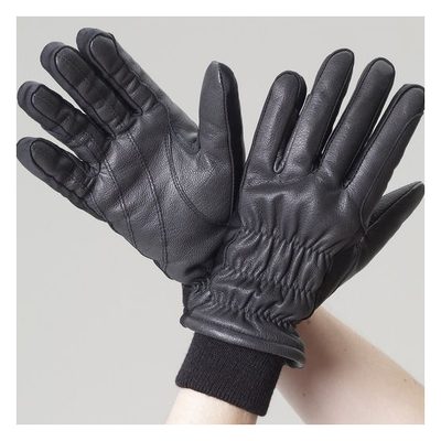 Ovation Leather Winter Cuff Glove - Black