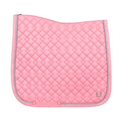 Ovation Color Lucky QikDry Dressage Pad - Rose