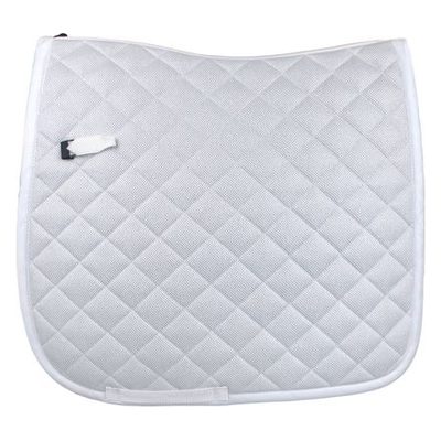 Ovation Sparkle Dressage Saddle Pad - White