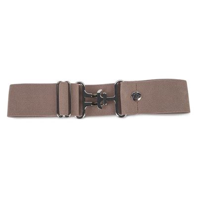 Ovation Women's Fits All Elastic Webbed Belt - Muted Clay