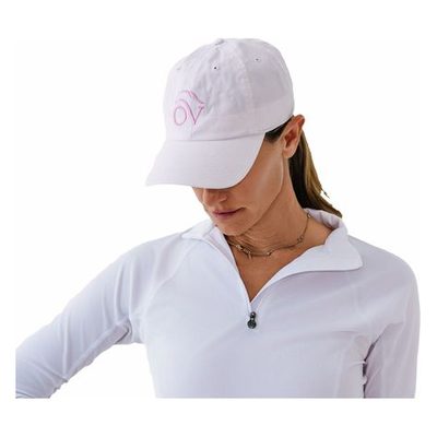 Ovation Along 4Ride Washed Twill Cap - White