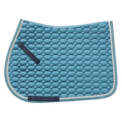 Ovation Elegance Satin AP Saddle Pad - Sky Blue