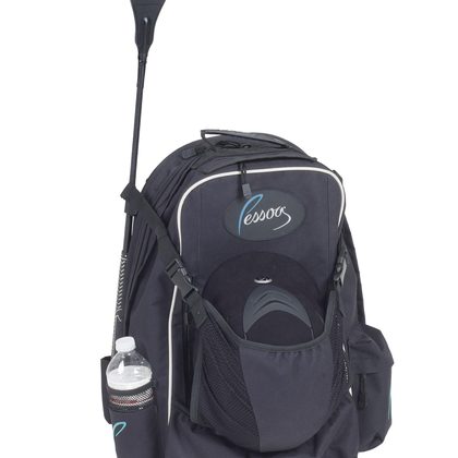 Pessoa Alpine 1200D Bridle Carrier - Carob Brown/Fuchsia Plaid