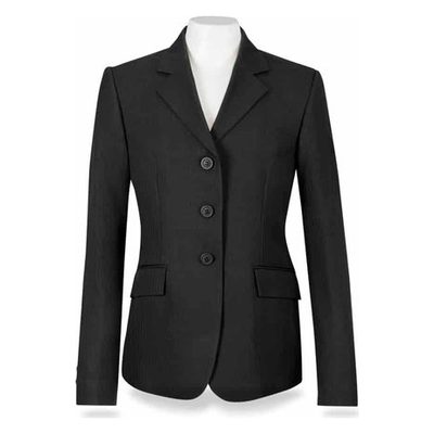 RJ Classics Kids' Hampton Show Coat - Black Herringbone