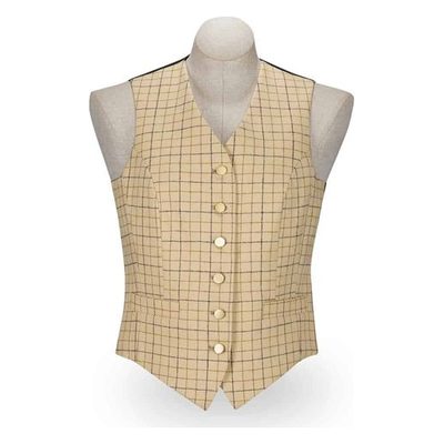 RJ Classics Women's Aiken Hunt Vest - Tattersall