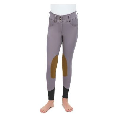 RJ Classics Kids' Olivia Jr Knee Patch Breeches - Purple Haze