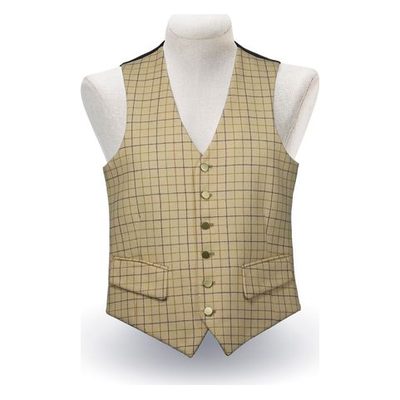 RJ Classics Men's Cheshire Hunt Vest - Tattersall