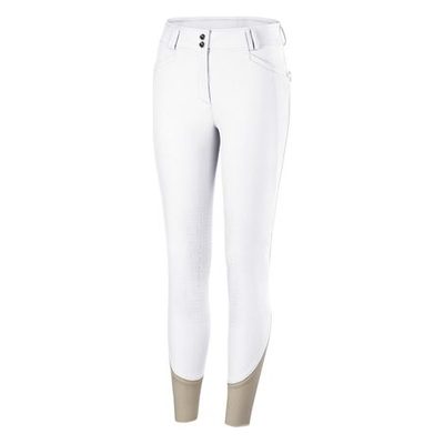 RJ Classics Women's Hayden Silicon Knee Patch Breeches - White