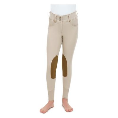 RJ Classics Kids' Olivia Jr Knee Patch Breeches - Sand