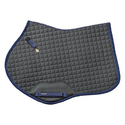 Romfh Curvy Saddle Pad - Grey/Navy