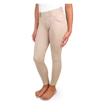 Romfh Kids' Amber Knee Grip Pull On Tights - Show Beige