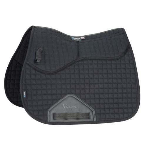 Shires ARMA Corrective Saddle Pad in black