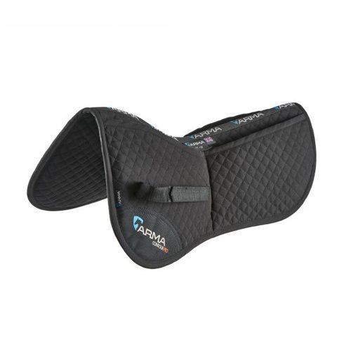 Shires ARMA Corrective Half Pad in black