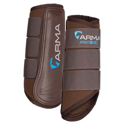 Shires ARMA Neoprene Brushing Boots - Brown