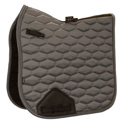 Shires ARMA Satin Dressage Saddle Pad - Grey
