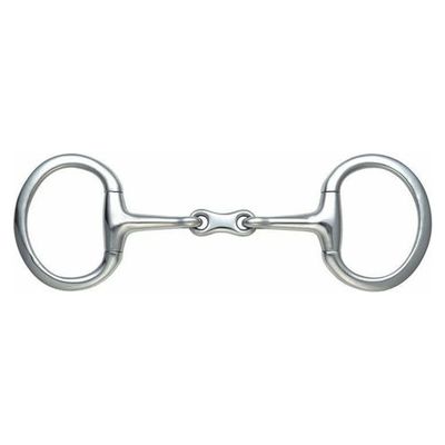Shires French Link Eggbutt - Stainless Steel